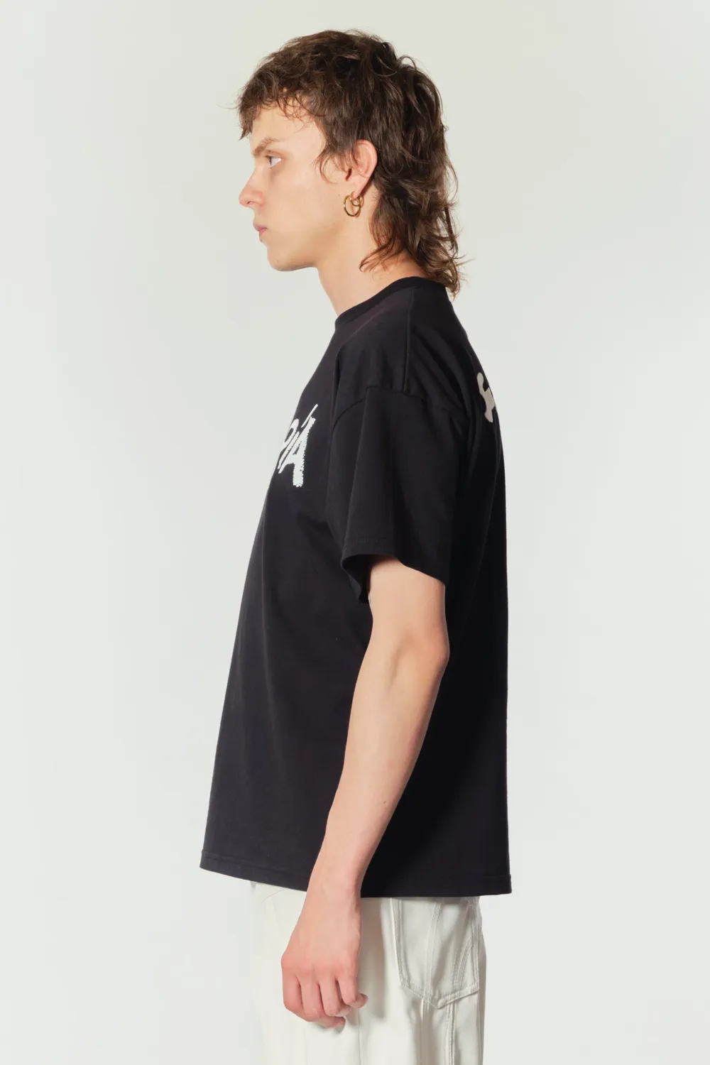 JEANNE FRIOT Hysteria Tee t-shirt noir coton recyclé