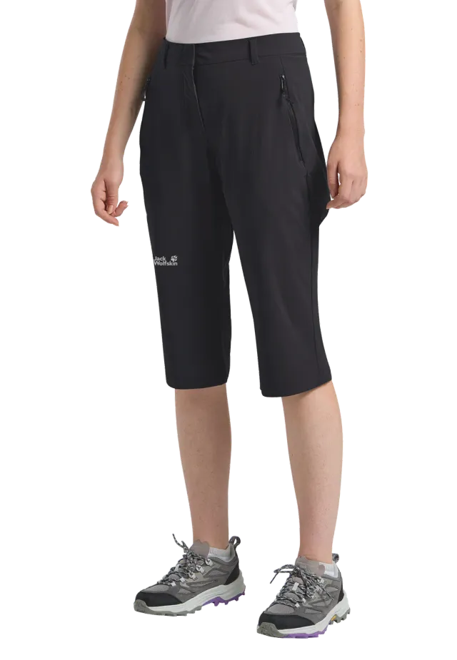 Jack Wolfskin Hikeout 3/4 Pants W pantalon 3/4 femme stretch