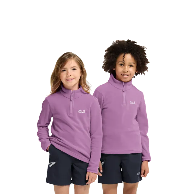 Jack Wolfskin Taunus 100 HZ K pull polaire enfant demi-zip