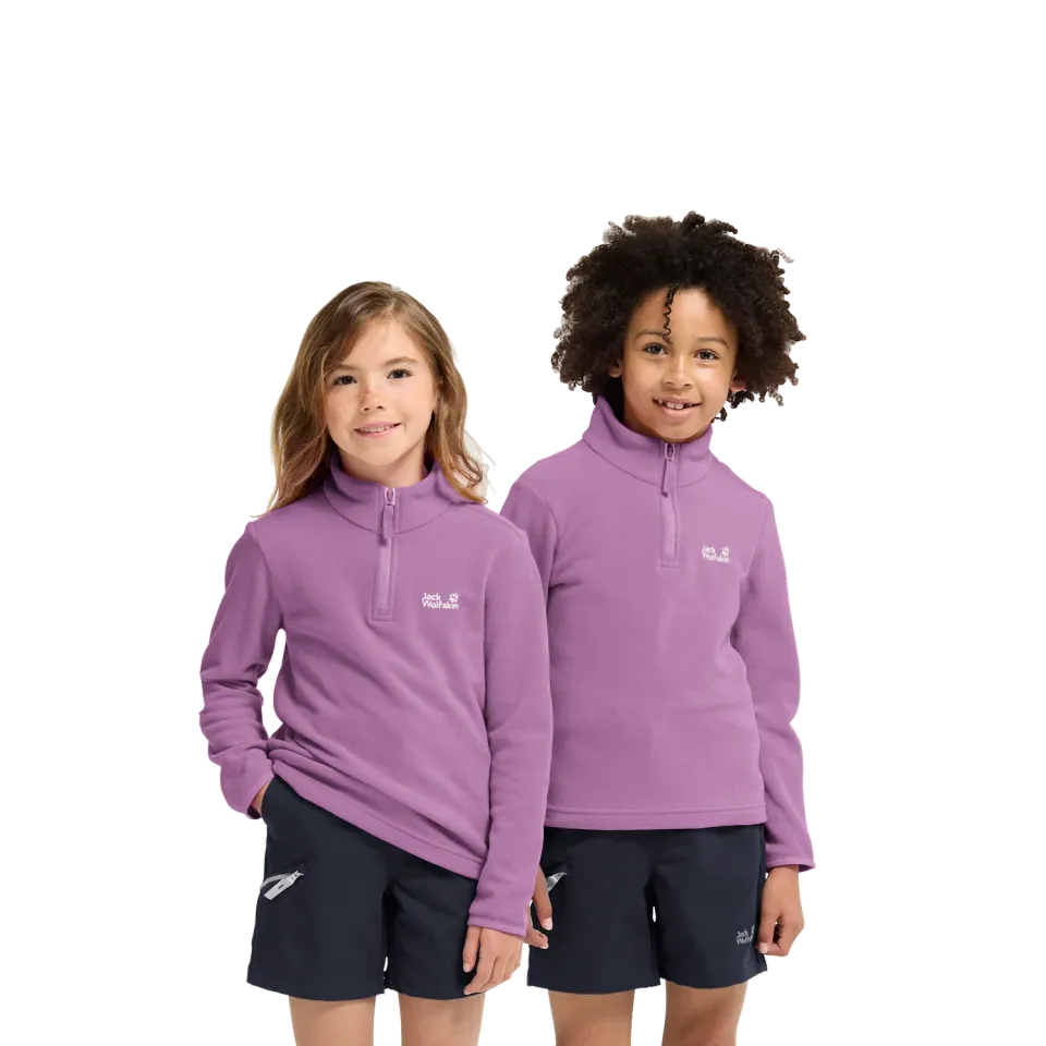 Jack Wolfskin Taunus 100 HZ K pull polaire enfant demi-zip