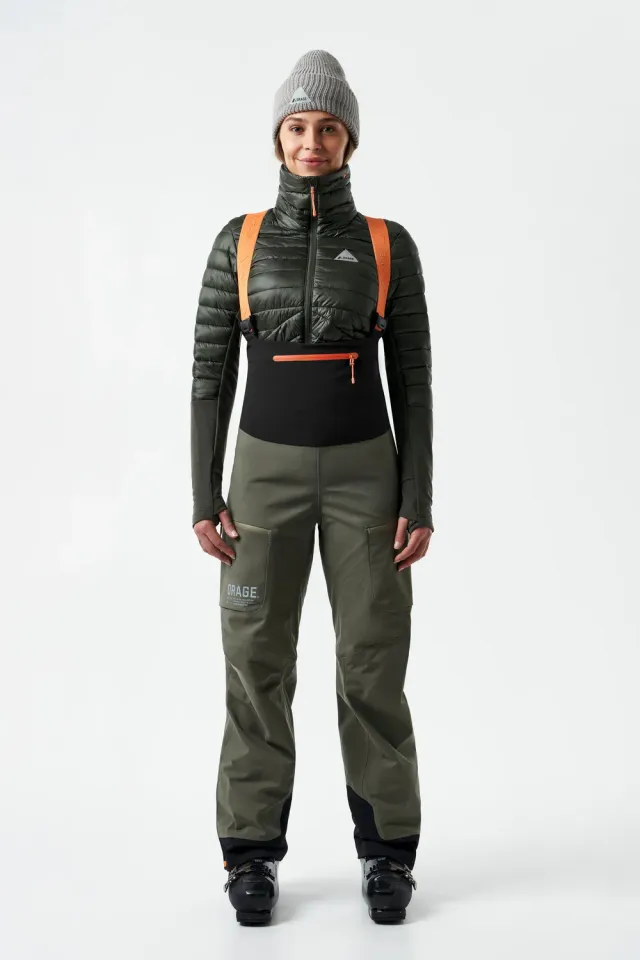Orage MTN-X Cliff 3L salopette ski femme boréal imperméable