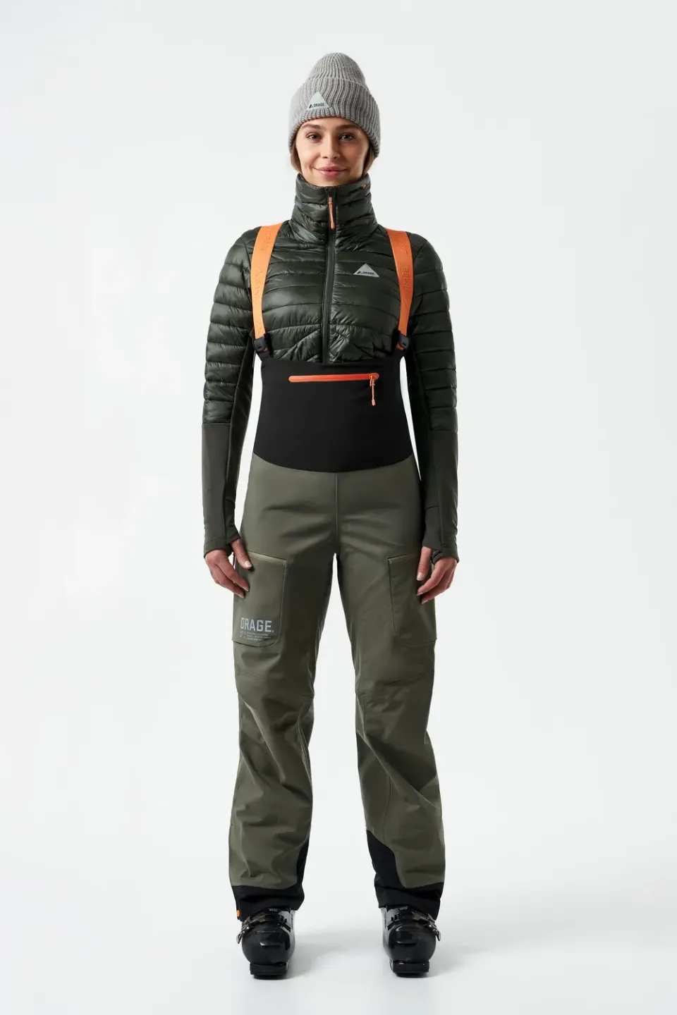 Orage MTN-X Cliff 3L salopette ski femme boréal imperméable