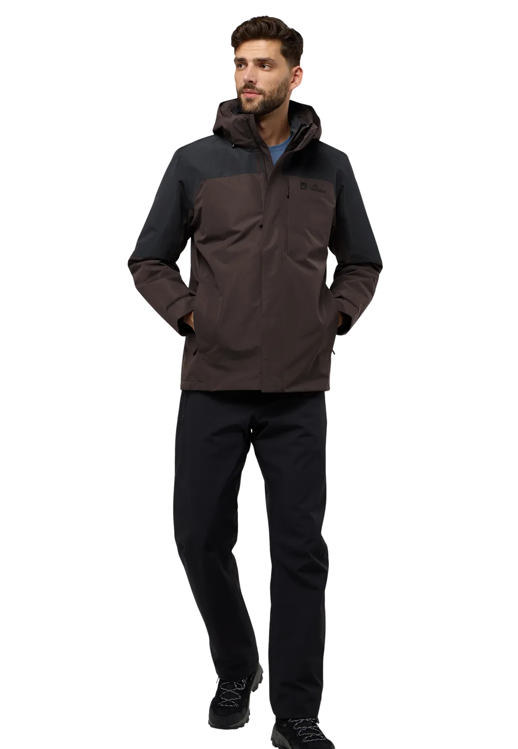 JACK WOLFSKIN ROMBERG 3IN1 JKT M veste 3-en-1 imperméable