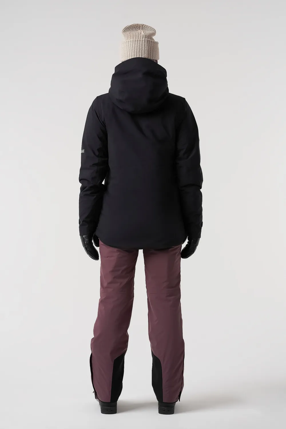 Orage Nina Hybrid veste ski noire resort