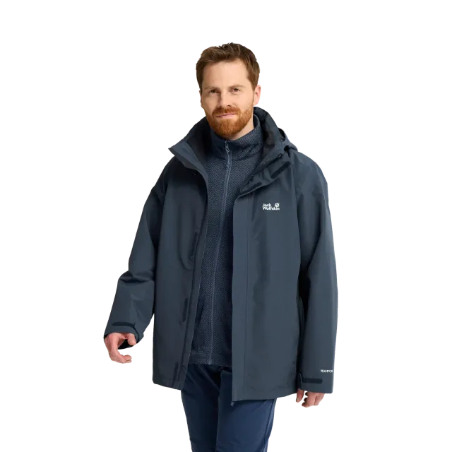 Jack Wolfskin Pinetrail 3in1 JKT M veste homme pluie