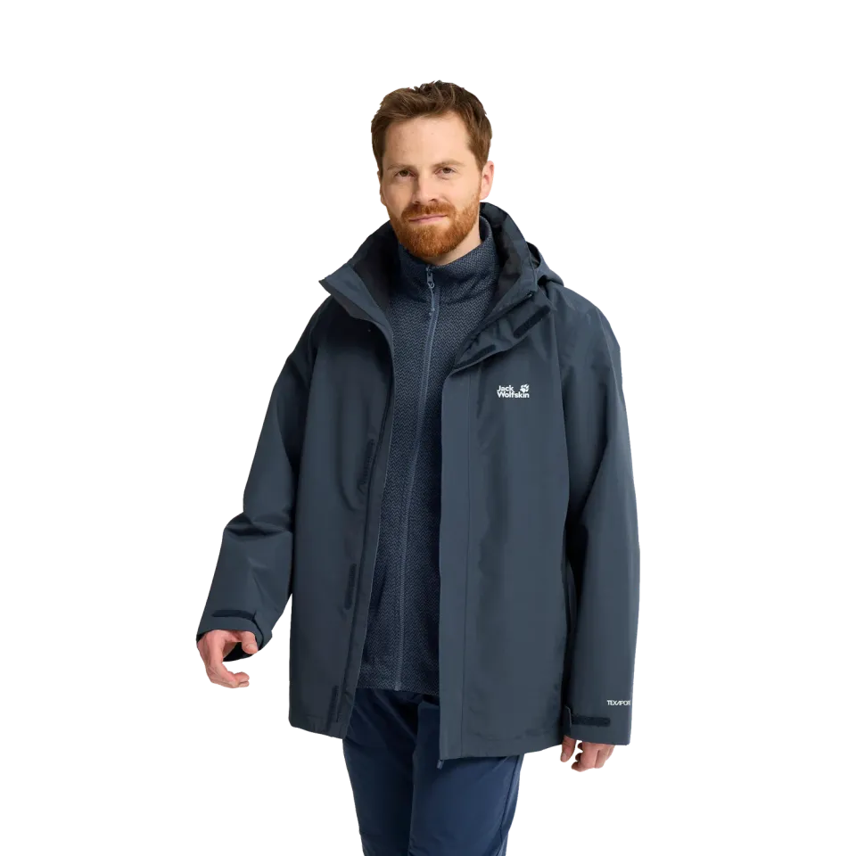 Jack Wolfskin Pinetrail 3in1 JKT M veste homme pluie