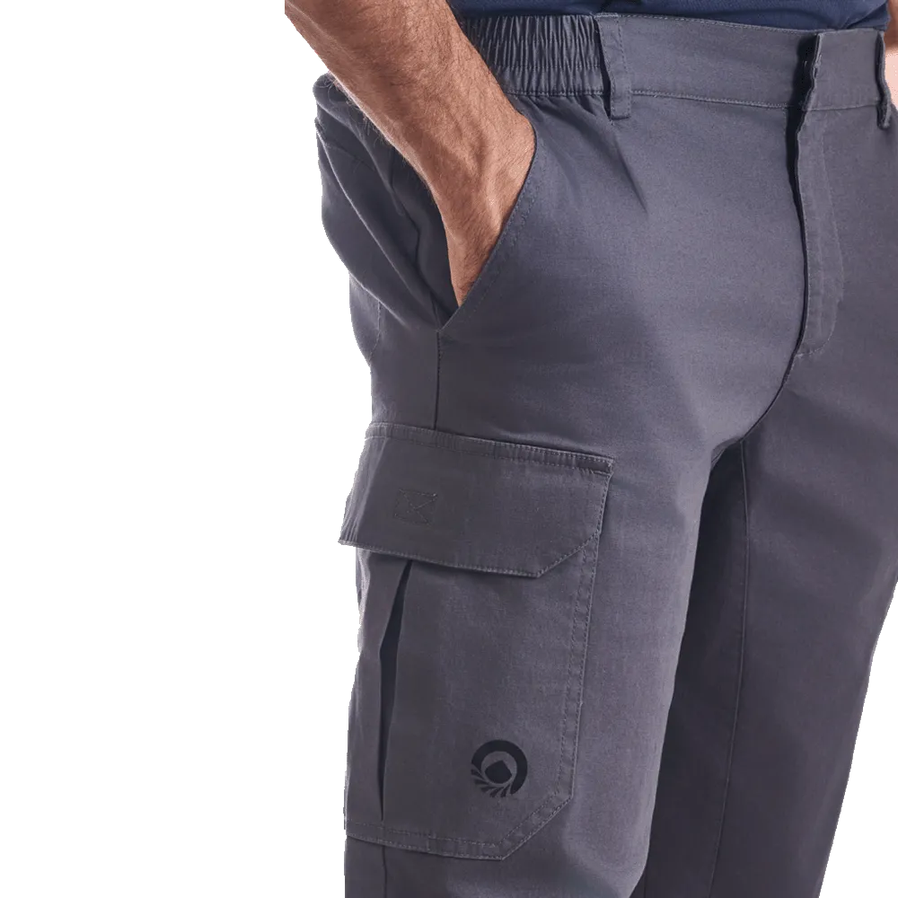 Lhotse Darius pantalon coton asphalt 6 poches