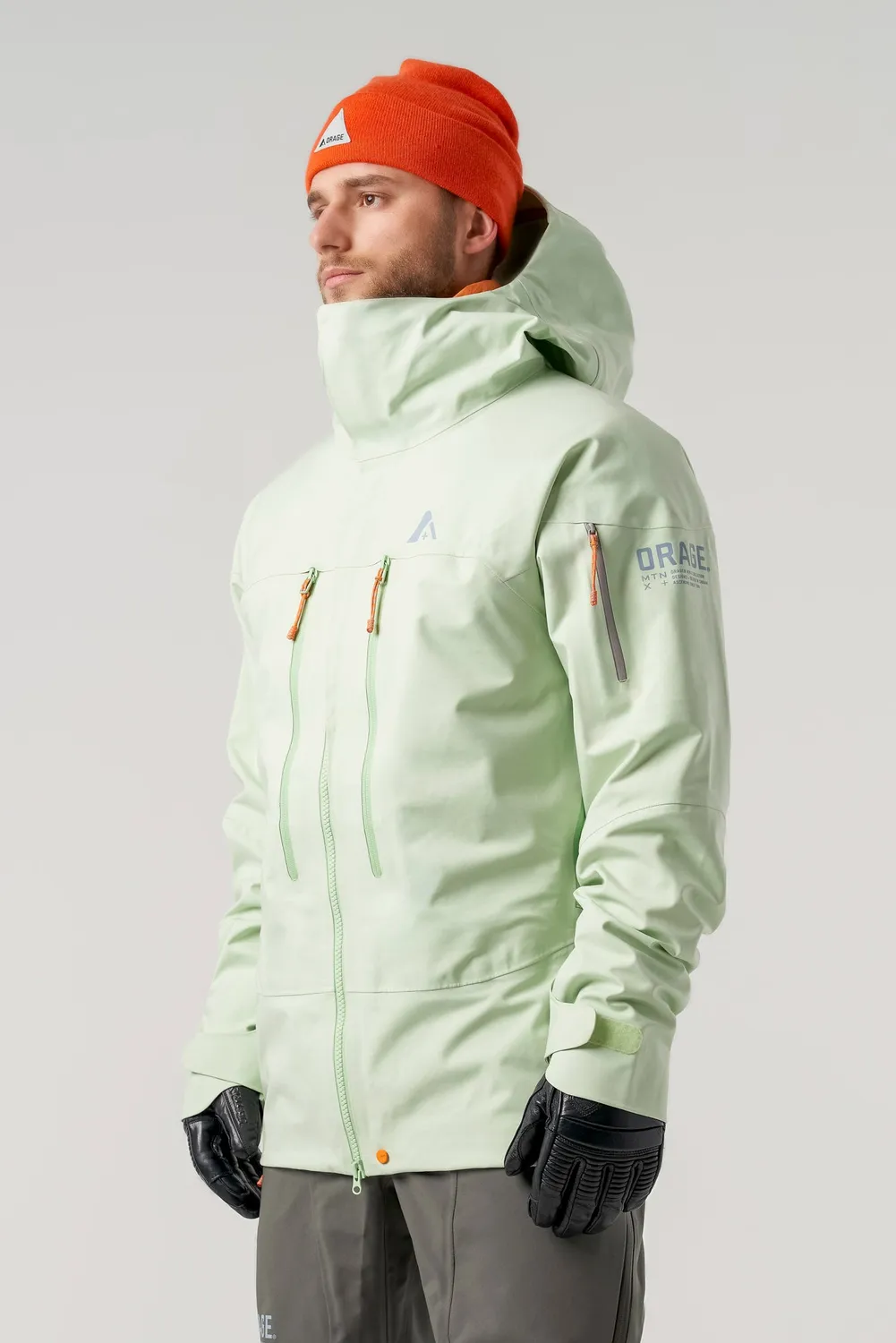 Orage MTN-X Spurr 3L veste imperméable homme Lichen