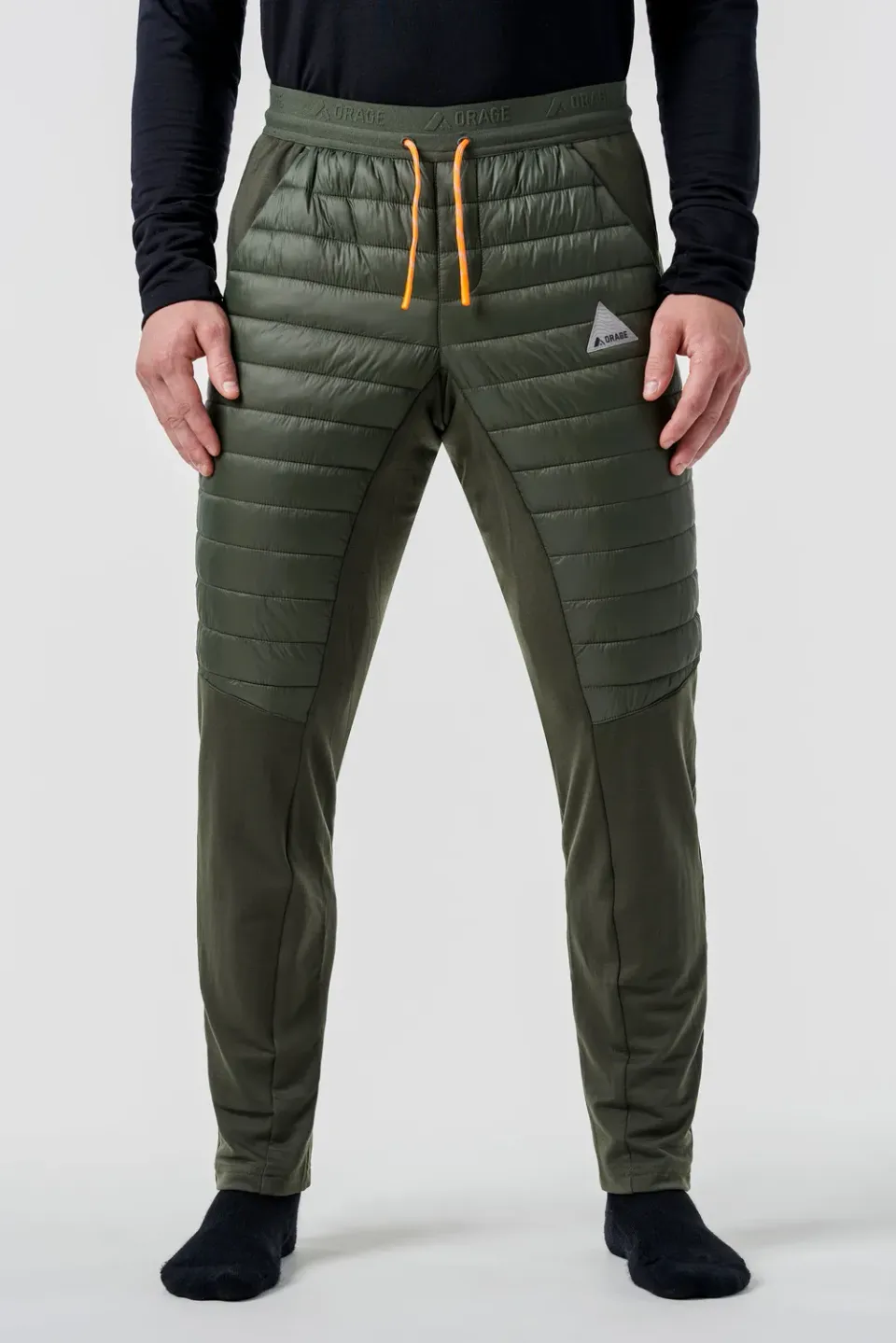 Orage Tundra Hybrid Layering pantalon ski Spruce chaud