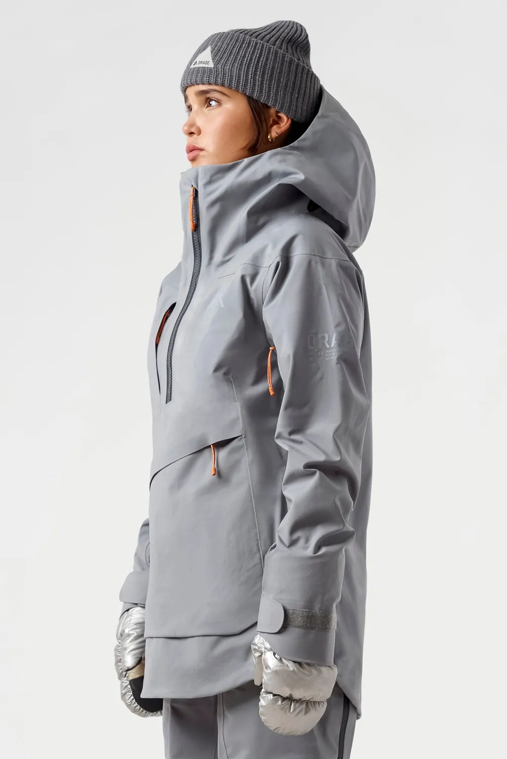 Orage MTN-X Torngat 3L veste imperméable femme Light Steel Blue