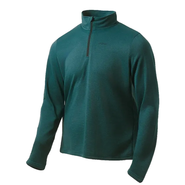 Lhotse Jawad Balsam polaire demi-zip verte grid homme