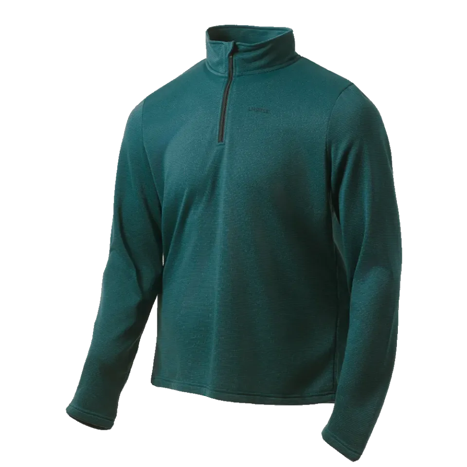 Lhotse Jawad Balsam polaire demi-zip verte grid homme