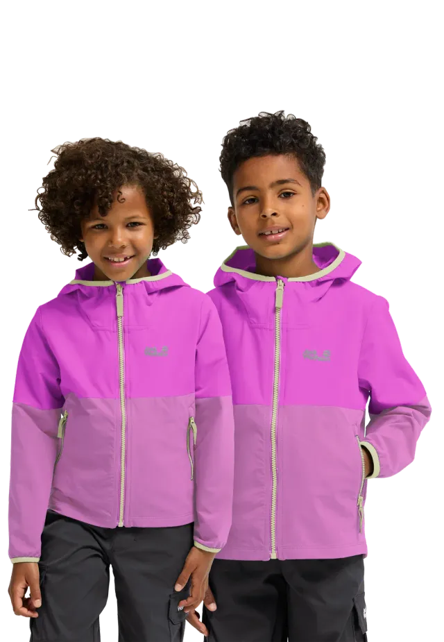 Jack Wolfskin Sandbird veste enfant capuche coupe-vent