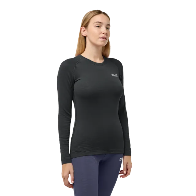 JACK WOLFSKIN INFINITE WARM LS W sous-couche femme hiver