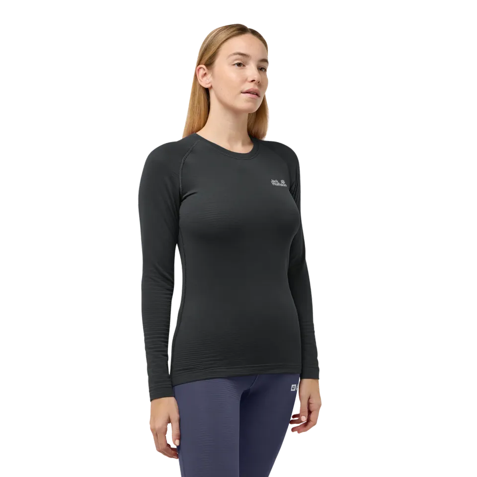 JACK WOLFSKIN INFINITE WARM LS W sous-couche femme hiver