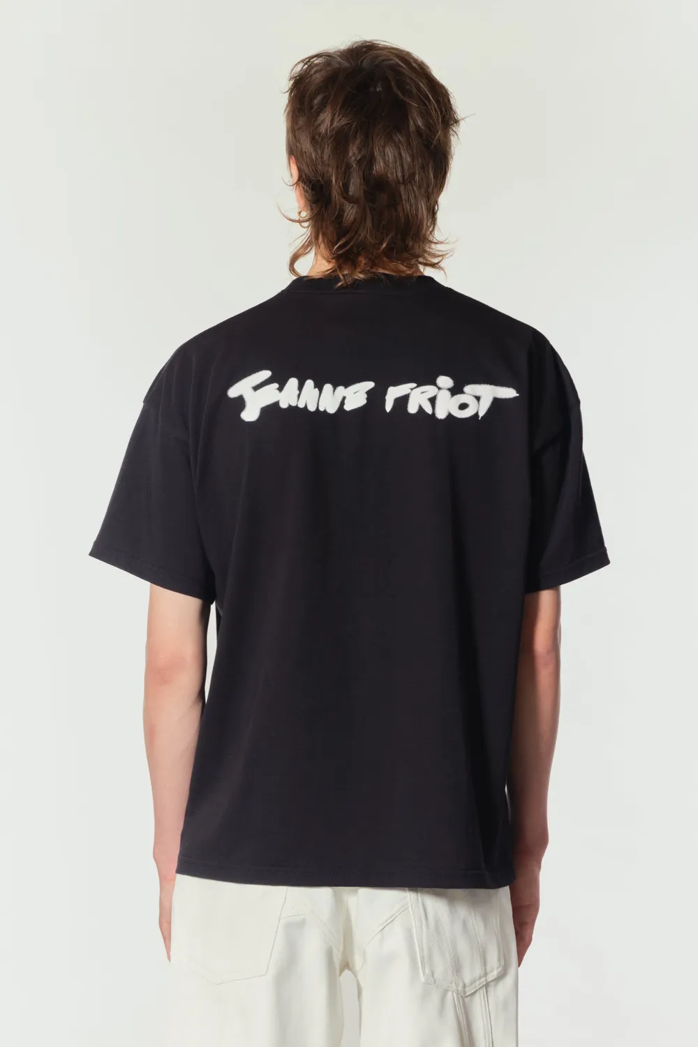 JEANNE FRIOT Hysteria Tee t-shirt noir coton recyclé