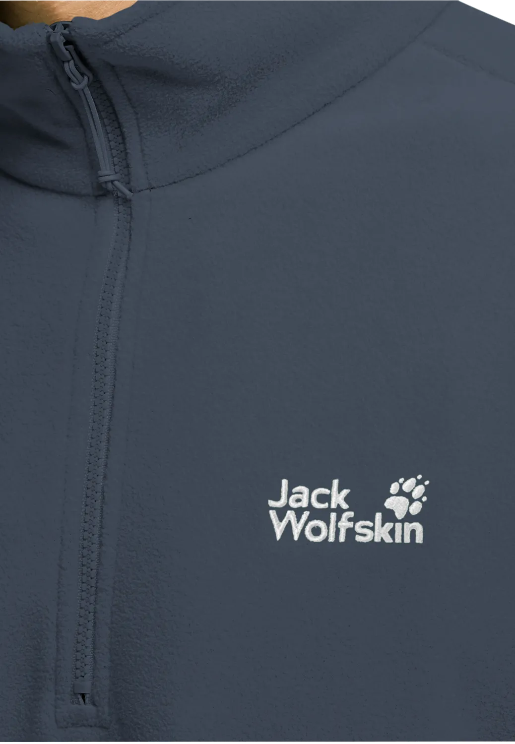 Jack Wolfskin Taunus 100 HZ M pull polaire homme demi-zip doux