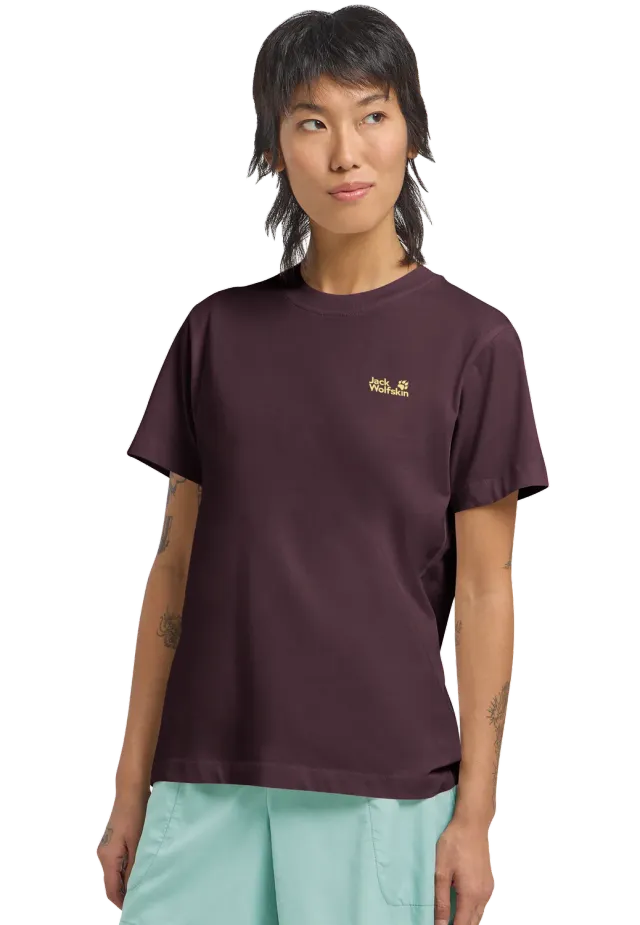Jack Wolfskin Paw Time T t-shirt femme coton single jersey