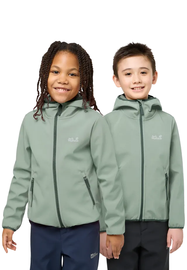 Jack Wolfskin Fourwinds Jacket Kids veste softshell chaude