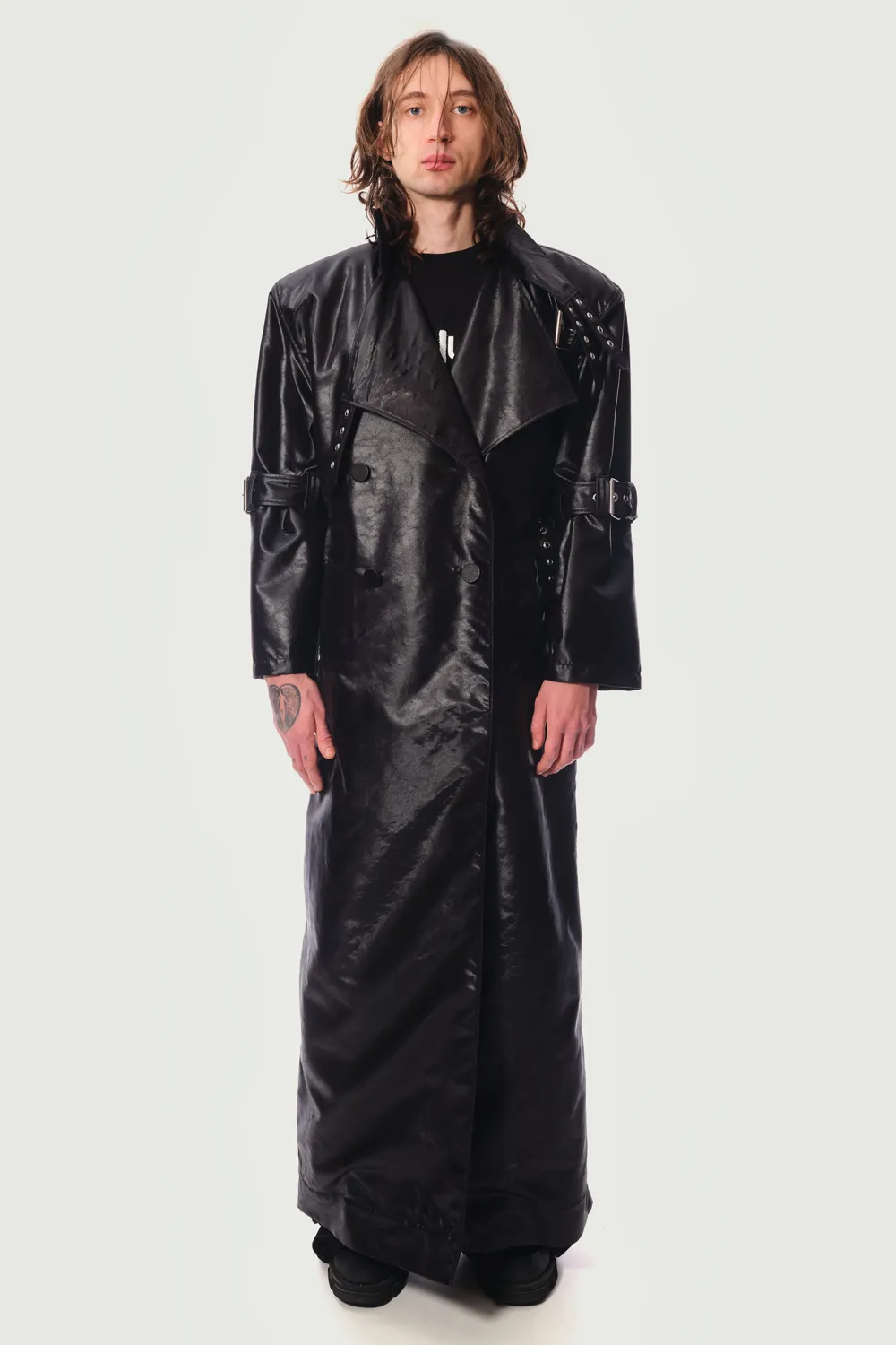 JEANNE FRIOT Jeanne Trench imperméable noir