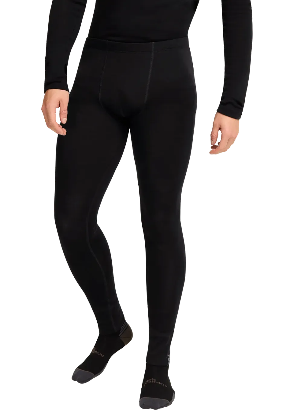 Jack Wolfskin Merino Pants collant homme laine mérinos