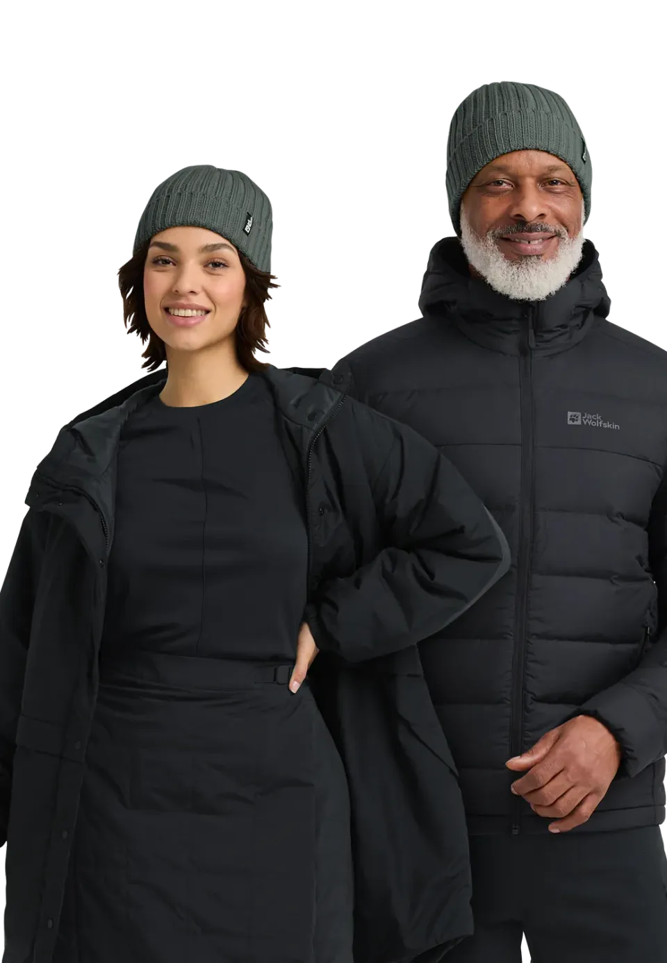 Jack Wolfskin Rib Knit bonnet chaud doublure polaire