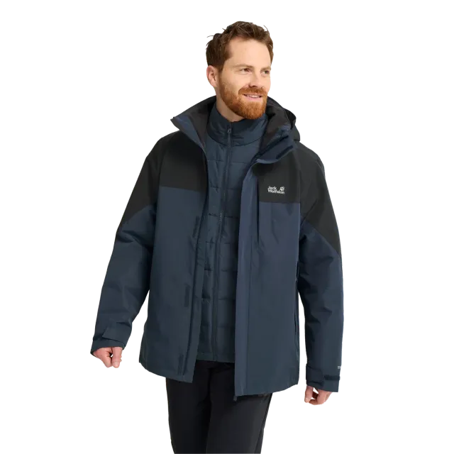 Jack Wolfskin Romberg 2 3in1 Jkt M veste 3-en-1 imperméable
