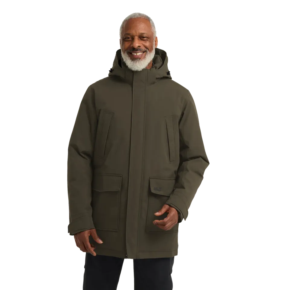 Jack Wolfskin Canyon Shield Parka M parka hiver homme chaud
