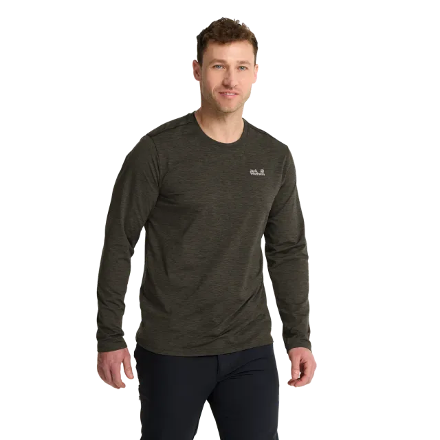 Jack Wolfskin Trail LS M t-shirt manches longues homme
