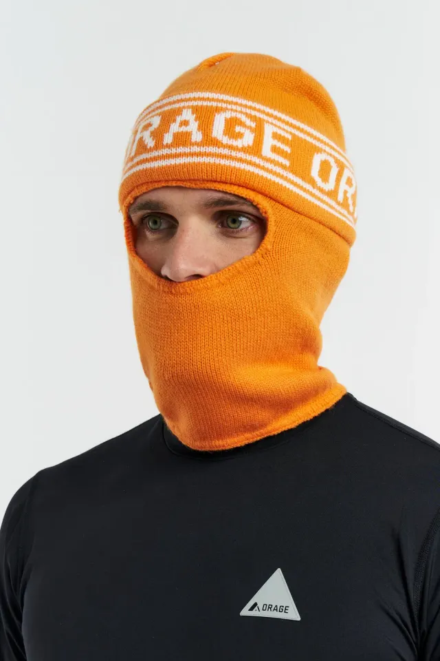 Orage Bigfoot cagoule bonnet noir acrylique chaude