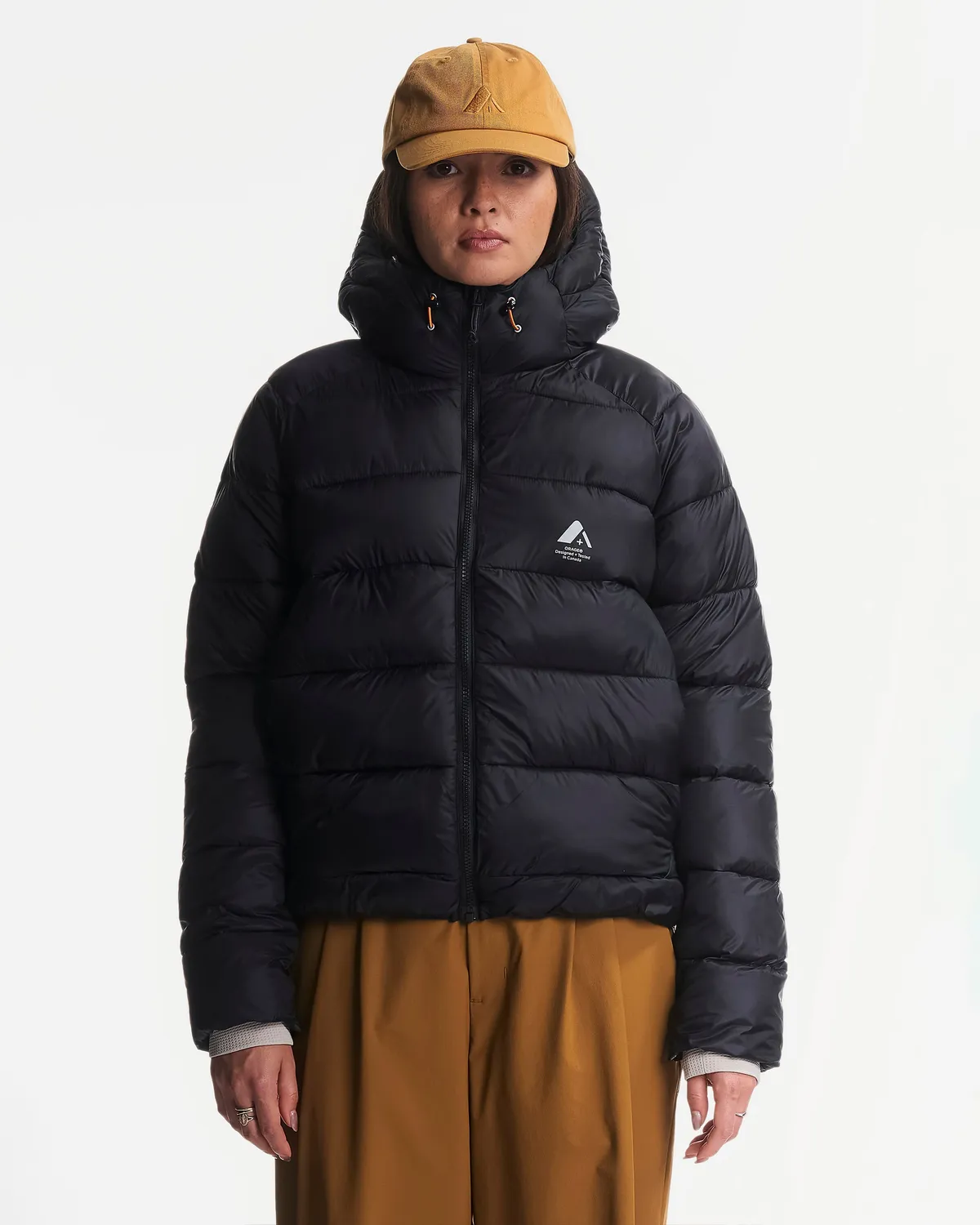 Orage Polar doudoune femme noire chaude