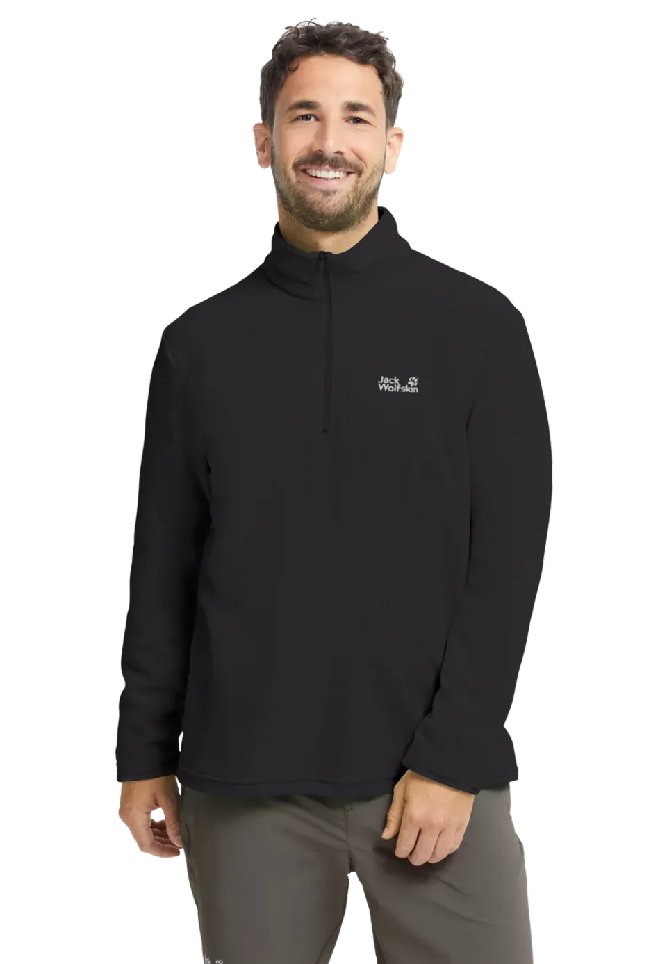 Jack Wolfskin Taunus 100 HZ M pull polaire homme demi-zip