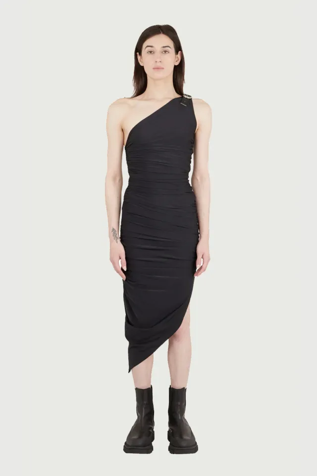 Jeanne Friot Black Pleats robe plissée noire