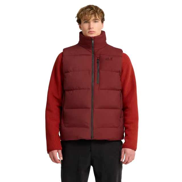 Jack Wolfskin Colonius Vest gilet duvet homme RDS coupe-vent