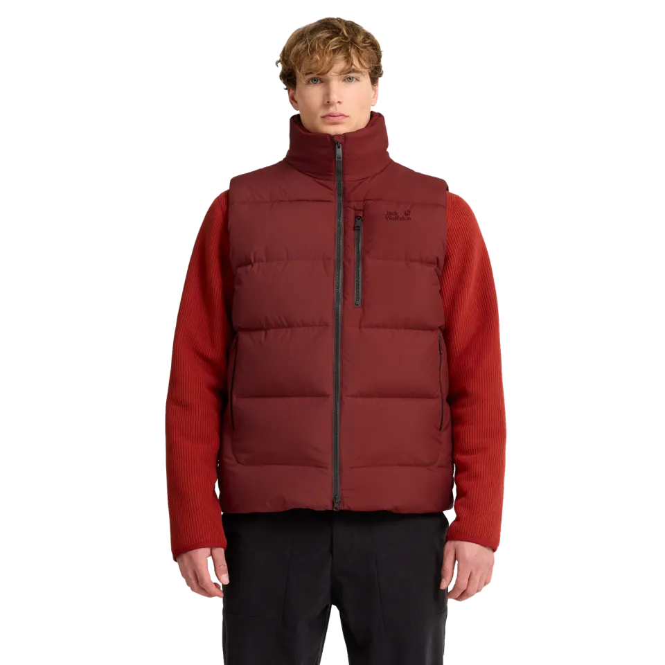 Jack Wolfskin Colonius Vest gilet duvet homme RDS coupe-vent