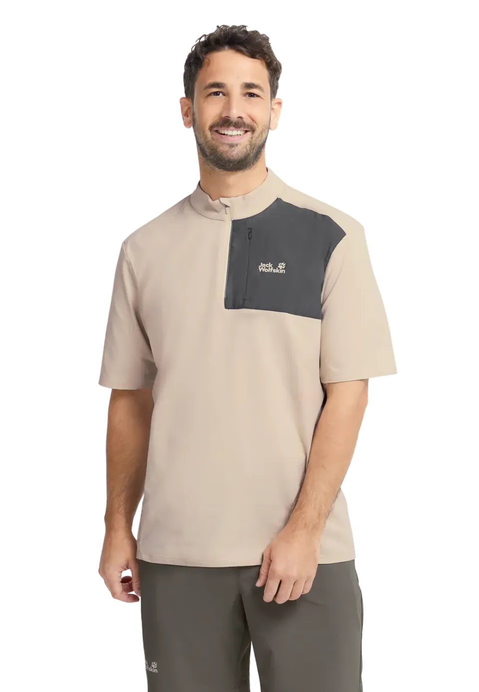 JACK WOLFSKIN SUCOL HZ T M t-shirt homme sechage rapide