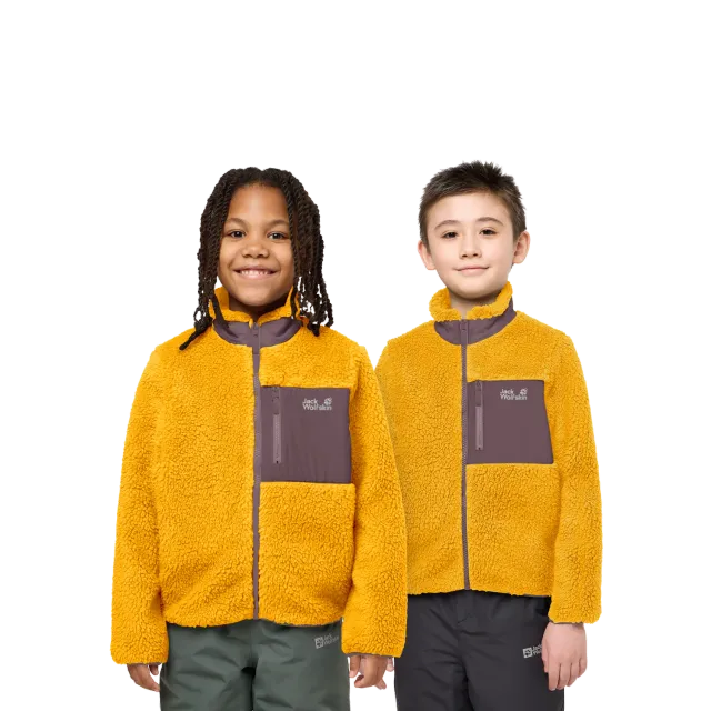 Jack Wolfskin Ice Curl Jacket veste polaire enfant 128