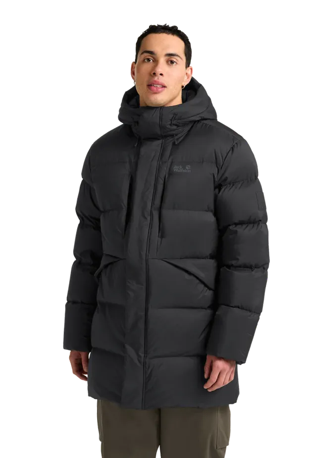 Jack Wolfskin Icy Hill Coat M parka duvet homme M