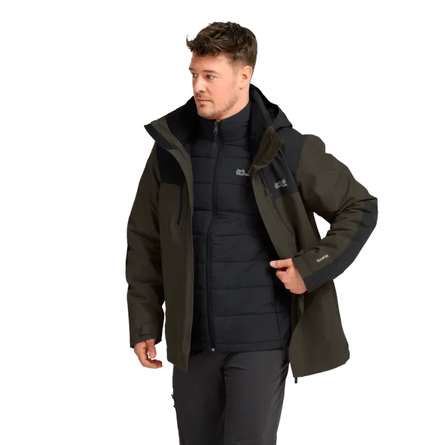 Jack Wolfskin Jasper Pro 3in1 veste homme imperméable