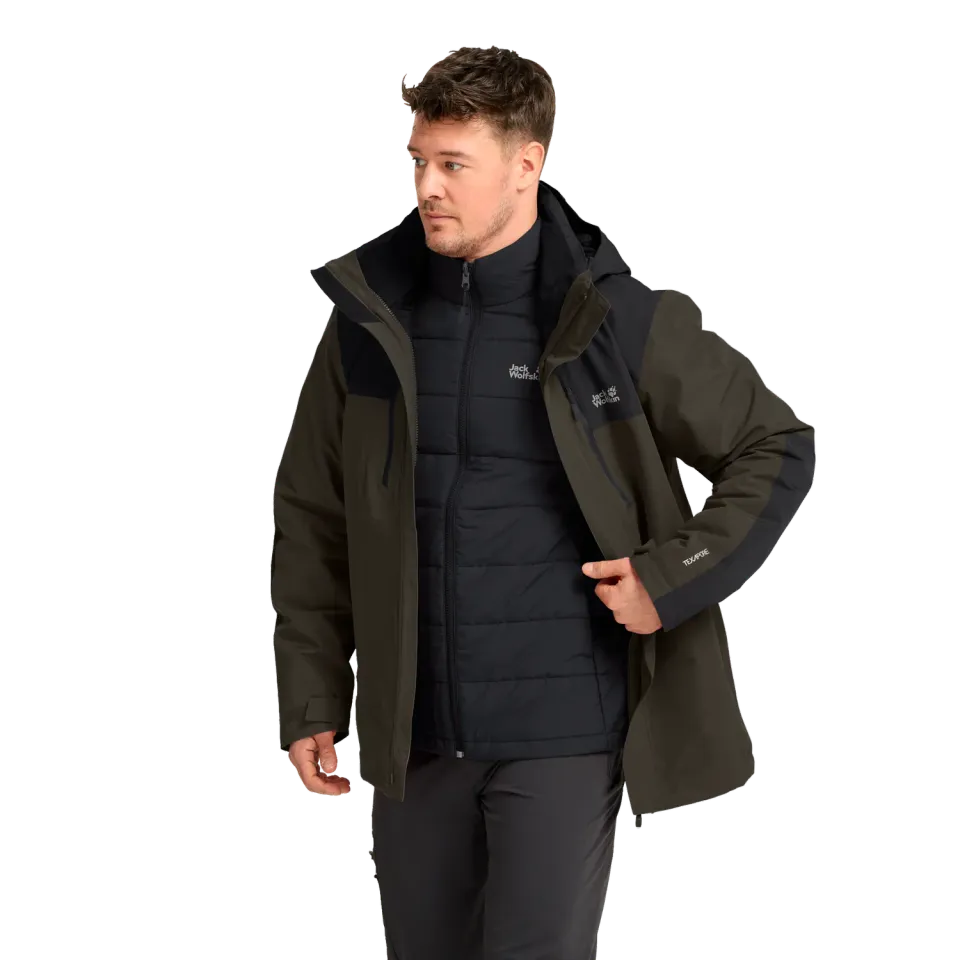 Jack Wolfskin Jasper Pro 3in1 veste homme imperméable