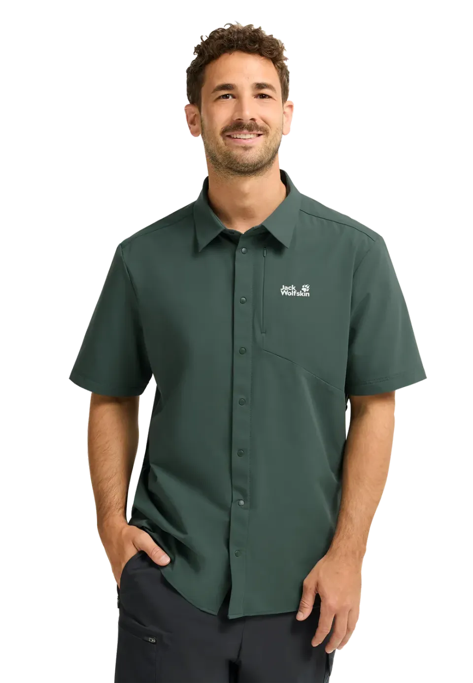 Jack Wolfskin Prelight Suncool Shirt M chemise homme