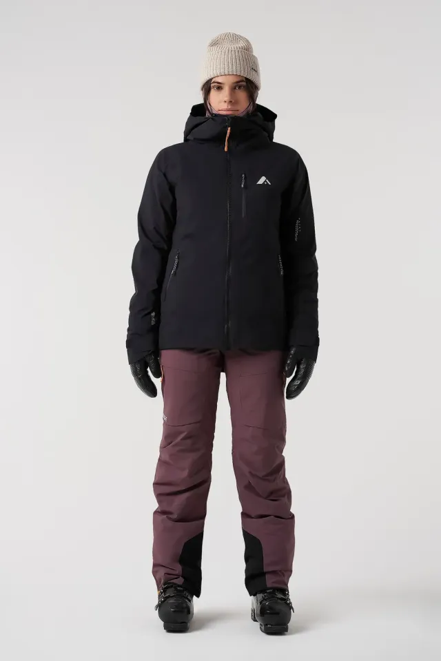 Orage Nina Hybrid veste ski noire resort