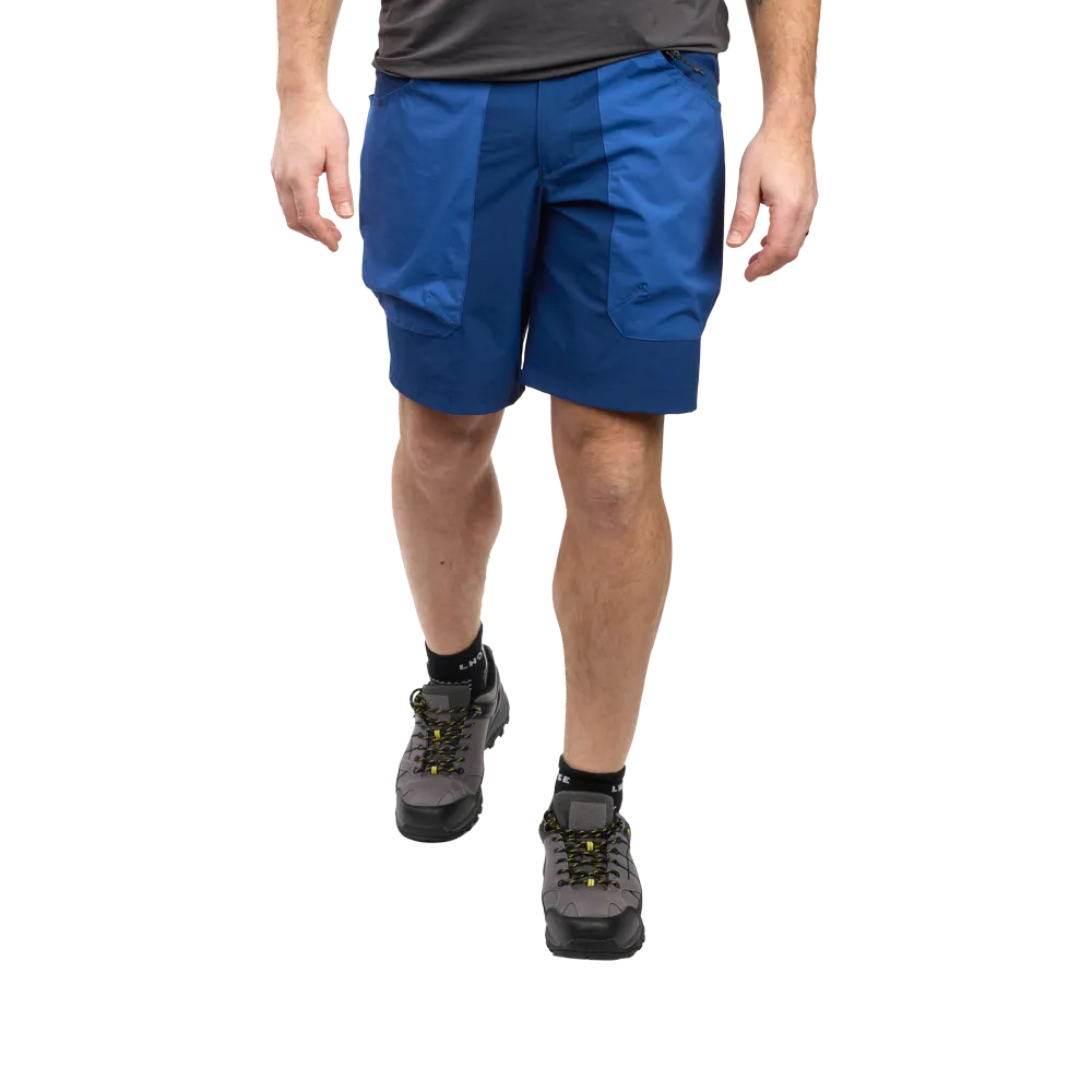 LHOTSE Salvo Navy short technique navy zippé