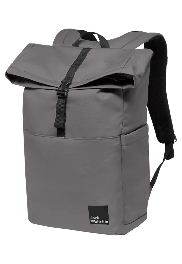 Jack Wolfskin Island sac à dos 20L roll-top gris