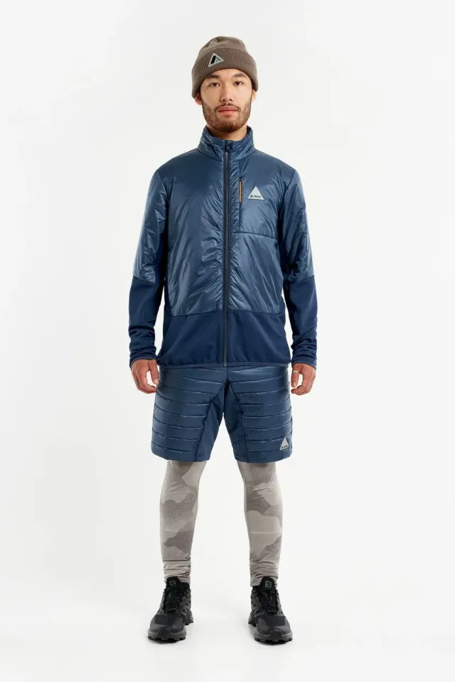 Orage Lyell veste midlayer bleu marine