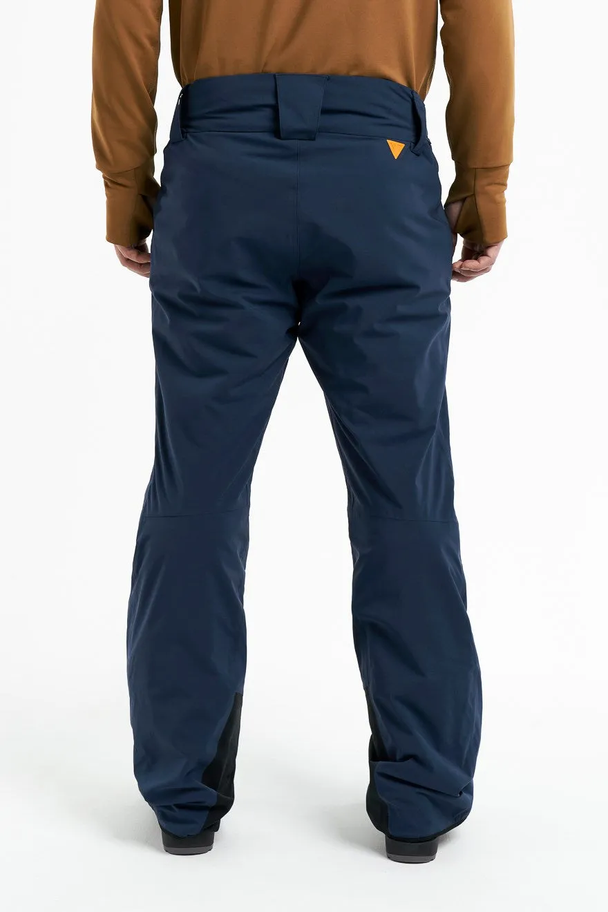 Orage Stadium pantalon ski lune bleue isolé