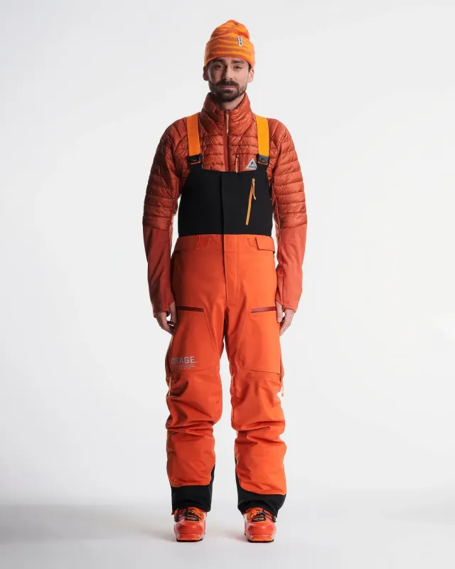 Orage MTN-X Gibson 3L Bib salopette ski cardinal imperméable