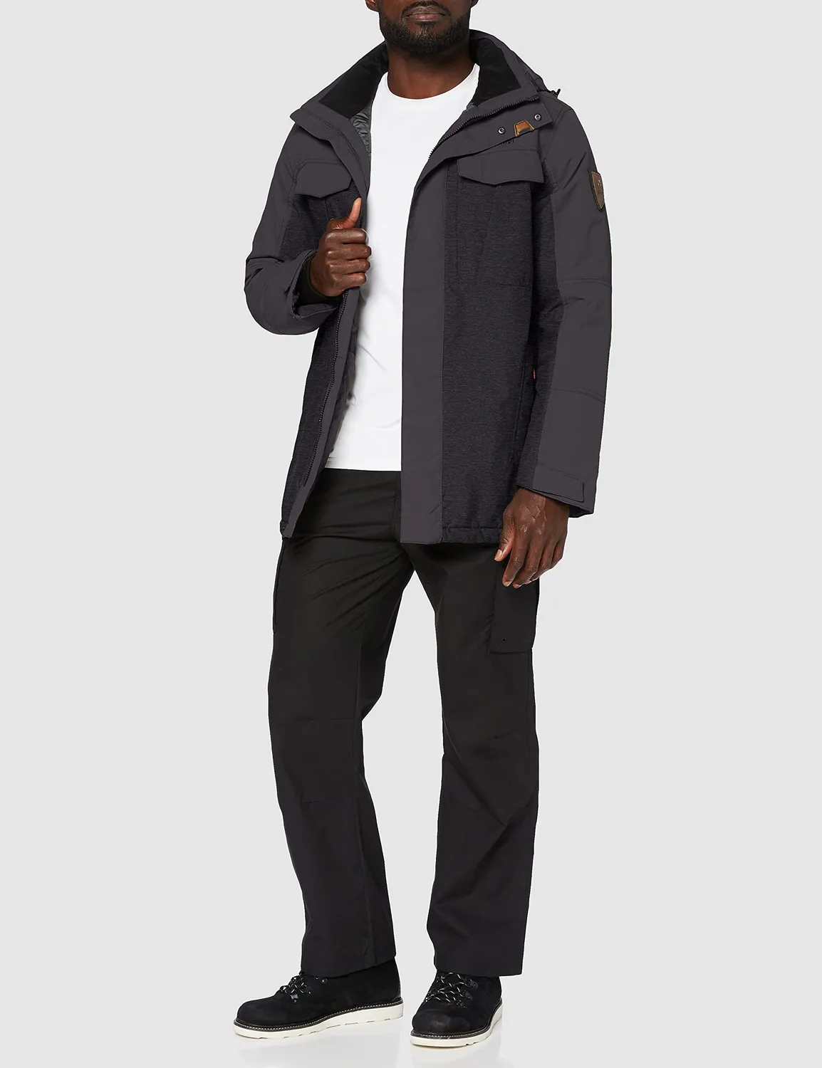 Schöffel Lipezk1 veste imperméable homme Noir