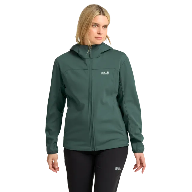 Jack Wolfskin Windhain 2 Hoody W veste coupe-vent femme déperlante
