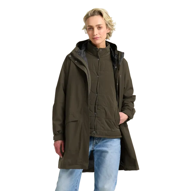 Jack Wolfskin Winterdune 3in1 manteau hiver femme long